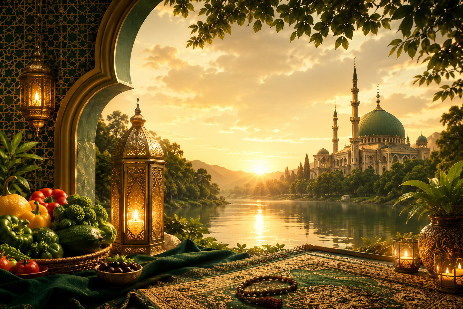 Peaceful landscape